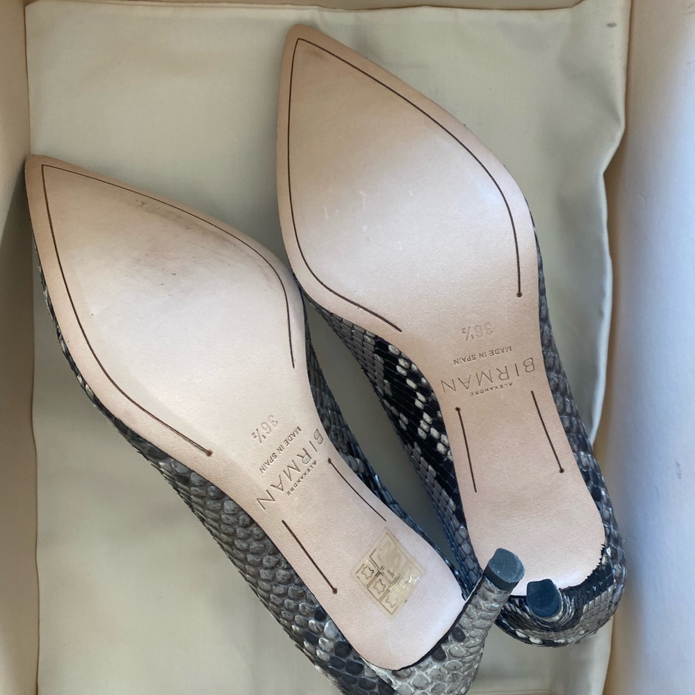 Alexandre Birman Size 36.5 Python Heels - image 3